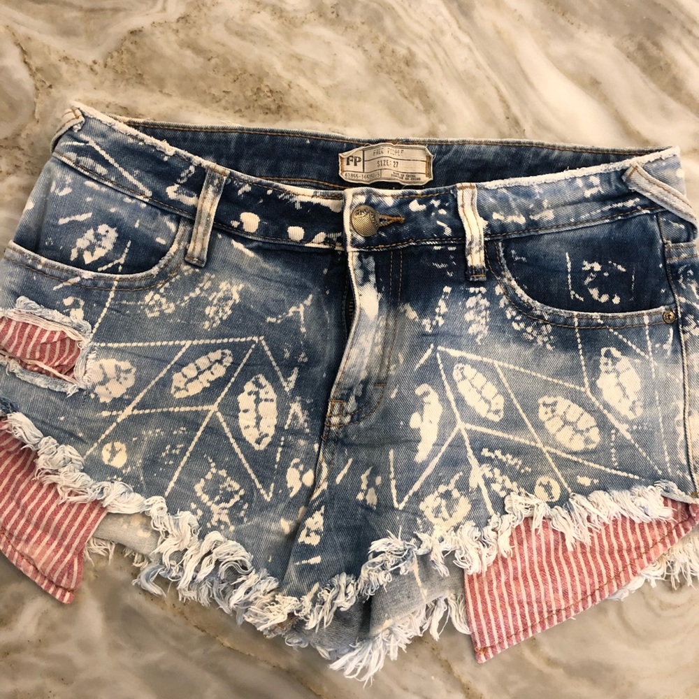 Free People shorts. Size 27